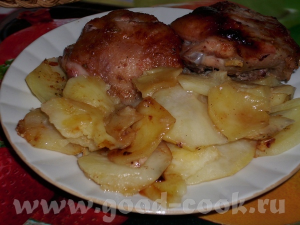 Ирин такой борщ яркий, да ещё и картошечка с луком и сыром мммммммм как вкусно - 3