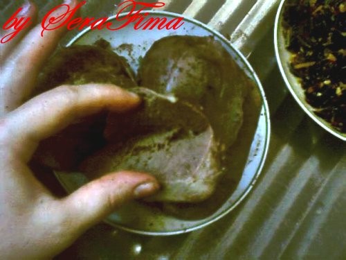 Запеченая баранья селезенка с чесноком и петрушкой (ХтО знает арабское название - 3