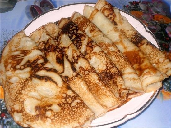 Блины из брошюры оказались очень вкусными, а сама брошюрка интересная