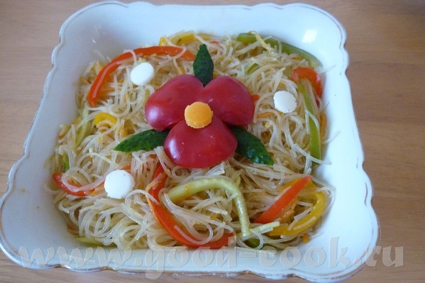 Делала салат с копченой курицей