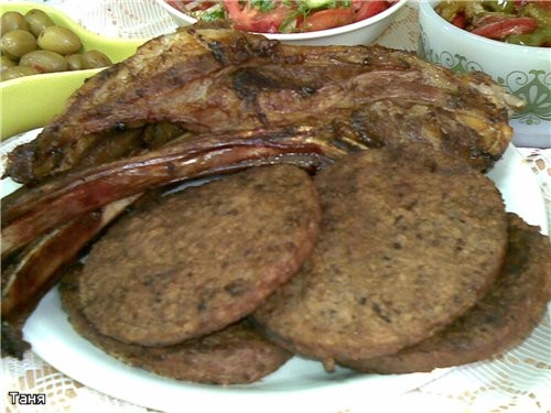 Шашлычки с закусками Еще шашлычки "Колбаса" с печенью Сырные кексы с зеленью Простые булочки Слоены... - 2