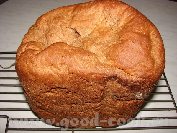 Сливочный ржаной хлеб Слова автора, в скобочках моё: 7/8 чашки теплой воды 2 1/2 чашки хлебной муки...