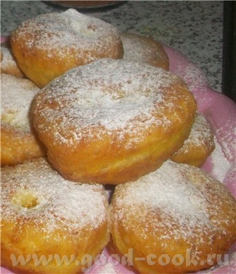Девочки, я как и обещала сделала на праздник пончики из тыквы по рецепту который нашла Ксюша, тольк...