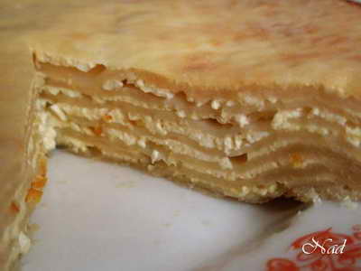 Слоеный пирог с овощами, брынзой или творогом (болгарская кухня) СОСТАВ: Для теста: - 1 ст