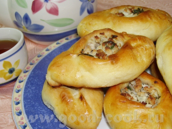 Пирог с ароматной начинкой Расстегайчики с мясом - 2
