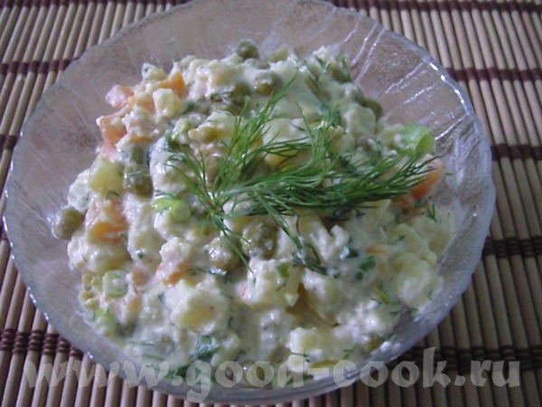 ТОРТ «НАПОЛЕОН» Картофельный суп с сыром Салат «Оливье» - 3