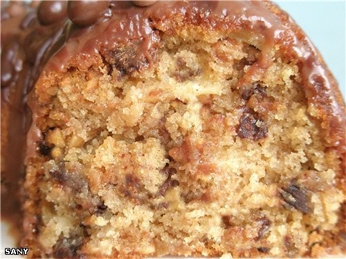 ЯБЛОЧНЫЙ ТОРТ С ШОКОЛАДОМ И ОРЕХАМИ 2 ст - 2