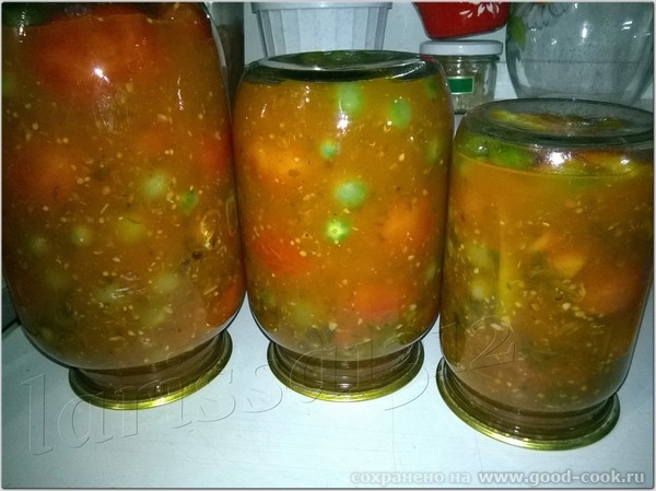 Помидоры в томатном пряном соусе