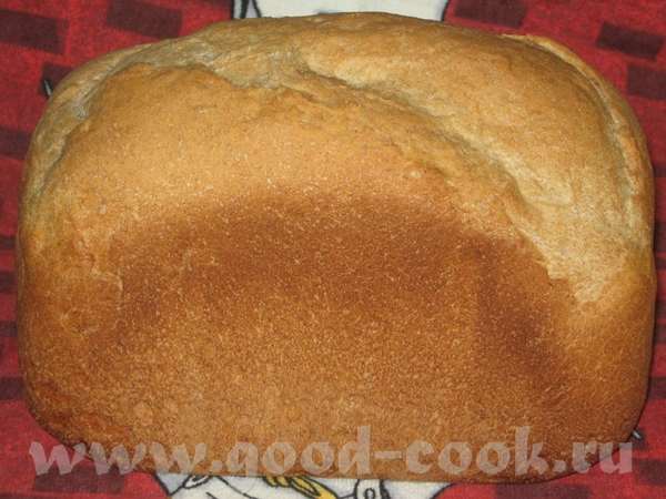 Хлеб пшеничный холодным опарным способом
