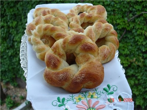 А к кофе-чаю были у нас Бублики И "Гребешки"