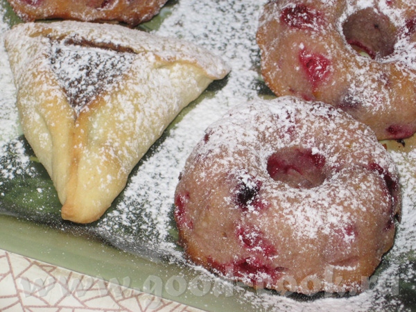 А теперь отчет по празднованию Пурима: Buttermilk Berry Muffins - Кефирно-ягодные маффины от СМАЙЛИ... - 2