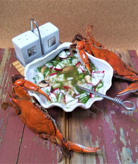 грибной с крабами