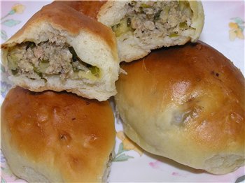 Вот и булочки, от Натуськи, о которых писала - 2
