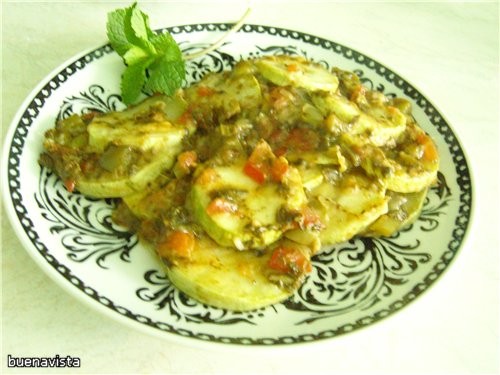Кабачки по-гречески