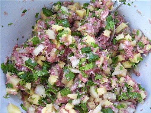 ПЛАЦИНДЫ с мясом и картошкой Тесто готовиться ОЧЕНЬ легко и подходит для ВСЕХ видов начинок - 2