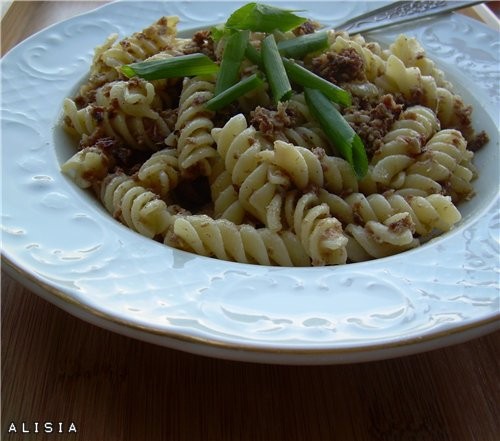 МАКАРОНЫ ПО ФЛОТСКИ