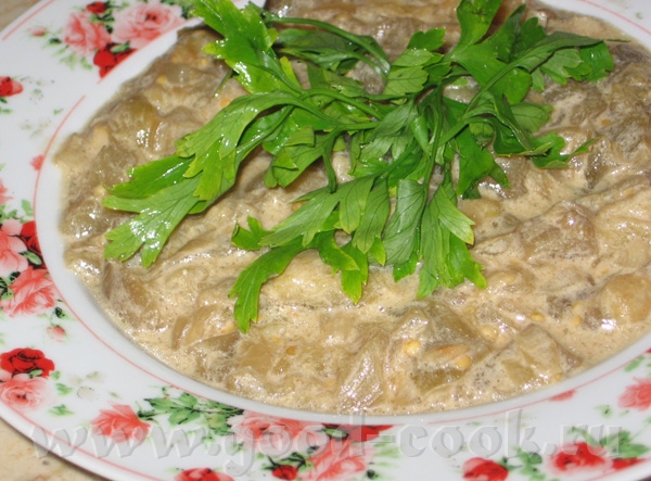 Когда-то это блюдо было хитом на форуме, очень вкусное и простое: "Жюльен из баклажанов" от crimcha... - 3