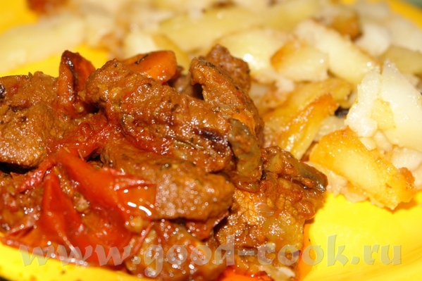 Говядина тушёная с овощами Мясо с вялеными помидорами Копчёная рыбка - 3