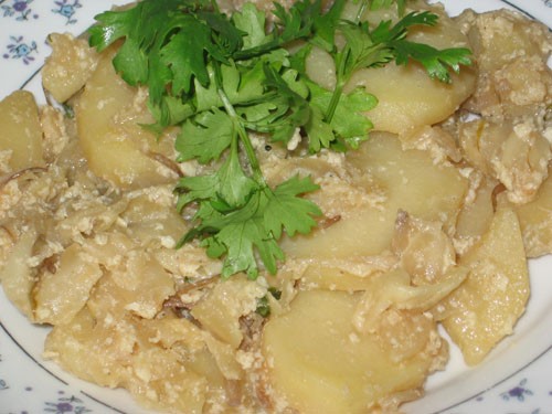 Овощная баллада (Блюдо очень вкусное, несмотря на сомнительные фотографии)