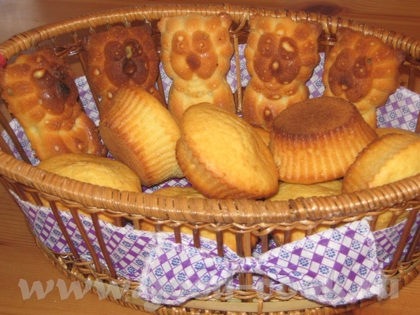 Кексы творожные