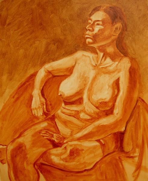 Ща я вам навалю своих рисунков Figure drawing типа надо было вписать в лист, чтобы фигура касалась... - 9