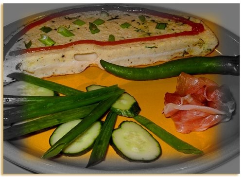 Омлет из белков Такой вкусный получился, просто не описать, нежный и сочный