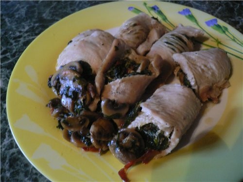А это мы ели сегодня, фото конечно не очень , но вкусно