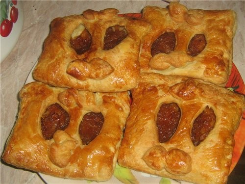 Пальчики сын делал