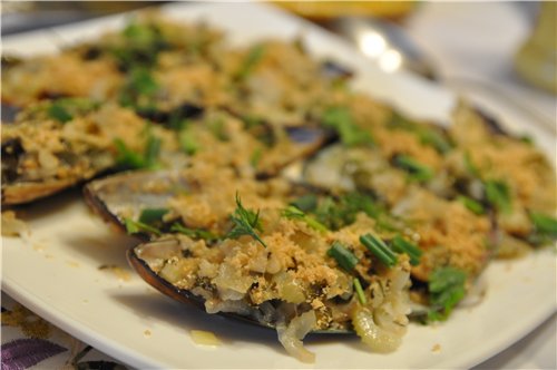 Мидии Гаспе / Moules а la gaspйsienne Мидии Гаспе / Moules а la gaspйsienne от