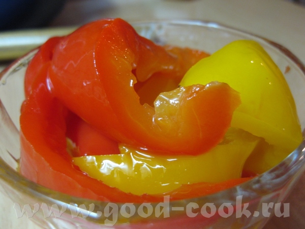 Перец маринованный (с уксусом и маслом)