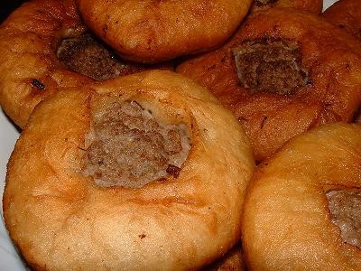 А это раскрытые беляши, раньше я такие не жарила