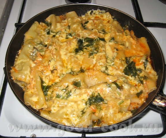 Каннелони с мясной начинкой Рецепт навеян Макаронами, жареными на сковородке от Stern Пачка каннело...