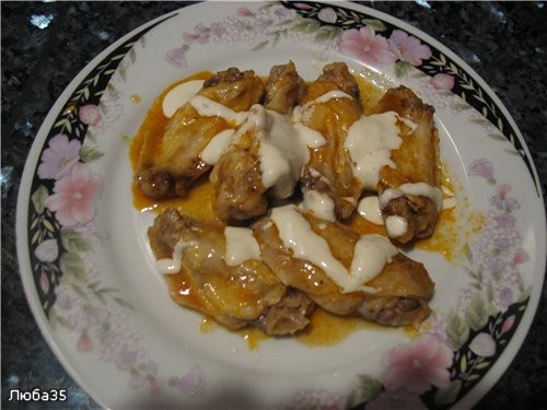Крылышки пекучие