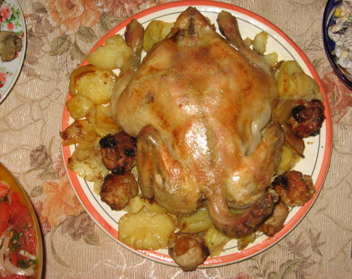 Фаршированная курица Сладкий стол - 2
