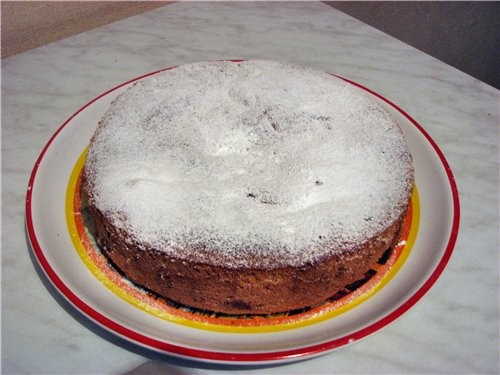 ПИРОГ С ЯБЛОКАМИ И СЛИВАМИ