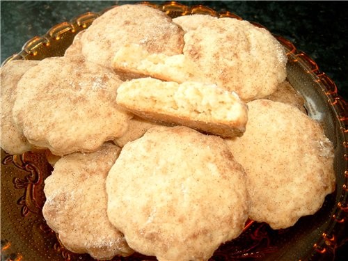 КОРЖИКИ СМЕТАННЫЕ С КОРИЦЕЙ