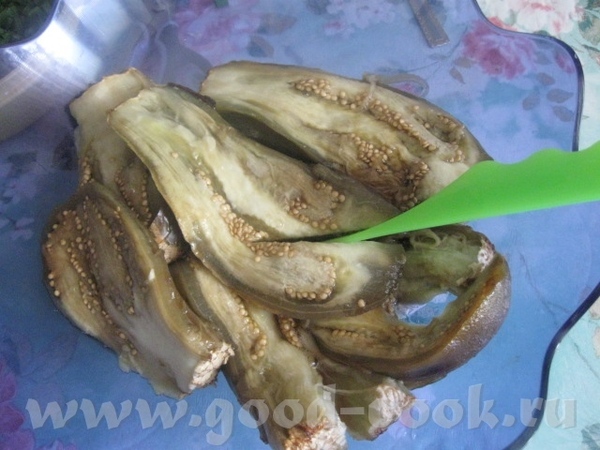 ОЛАДЬИ ИЗ ЗАПЕЧЕНЫХ БАКЛАЖАНОВ Вкусные оладушки из запеченных баклажанов помогут разнообразить ваш... - 3