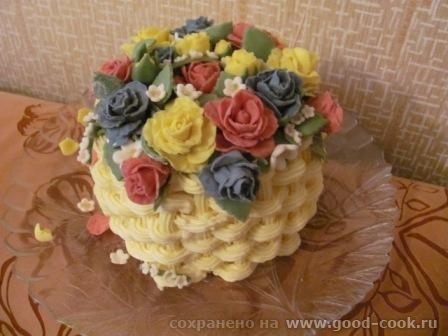 корзина цветов