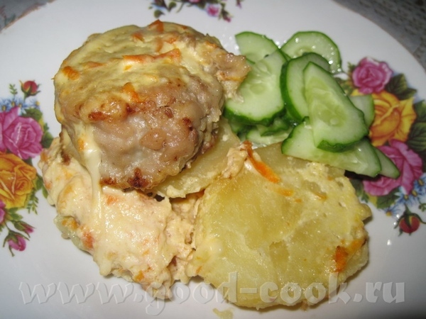 Картошка с курочкой, запеченые в рукаве Щи из духовки Котлетки, печеные в духовке Рулет из лаваша И... - 3
