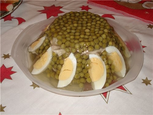 Заливное из курицы