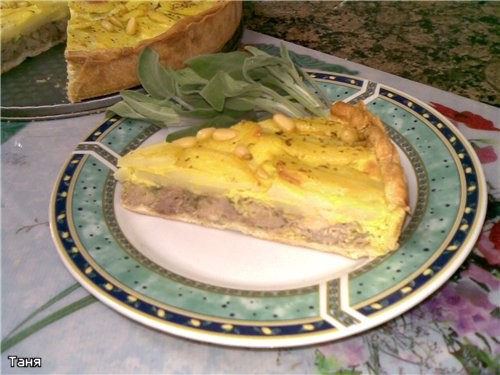 Тарт с курицей и картошкой - 2