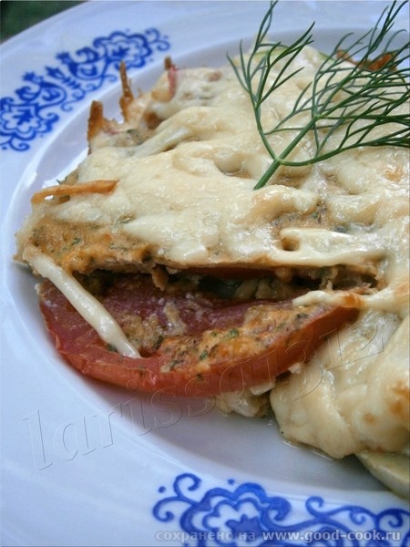 ЗАПЕКАНКА С КАРТОФЕЛЕМ, КАБАЧКАМИ И ПОМИДОРАМИ ПОД СЫРОМ