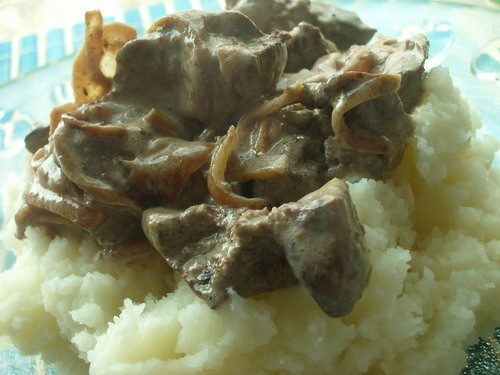 КУРИНАЯ ПЕЧЕНЬ ПОД НЕЖНЫМ СОУСОМ от Любы с кукинга 0,5 кг куриной печени 2-3 луковицы 2 ст