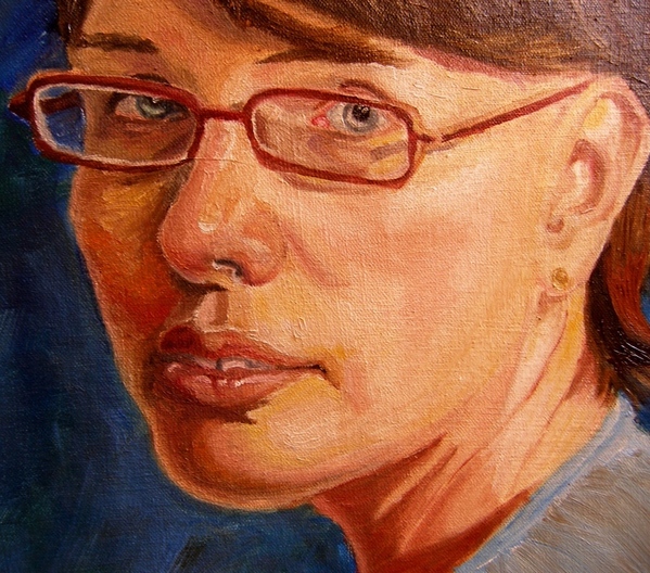 Прошлым летом я брала класс Painting I - 3