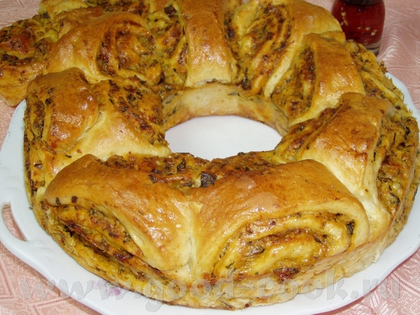 Пирог с ароматной начинкой Расстегайчики с мясом