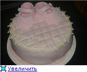 торт шкатулка торт акула-морское дно торт розовые босоножки в цветочках - 7