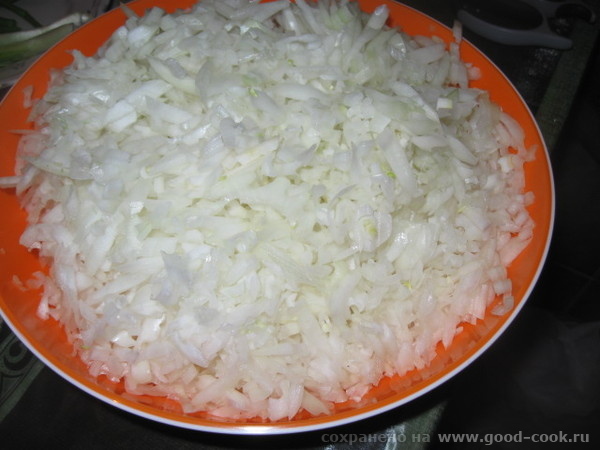 Готовое мясо нарезаем небольшими кусочками - 4