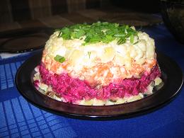 селедка под шубой тут куриные ножки в тесте-идею подсмотрела на кукинге в мастер классе,тесто хруще...