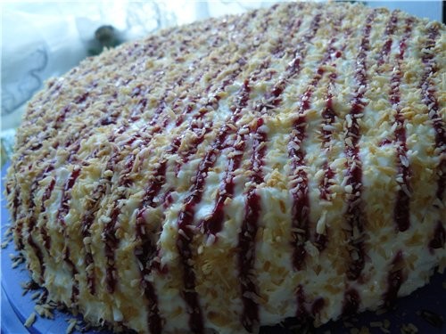 Маскарпоновый торт с кокосом oт Ани - Ангел - 2