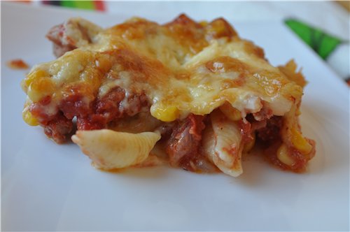 Макаронная запеканка - 2